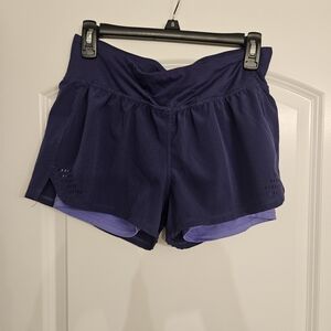 Champion Women's Dark Purple Athletic Shorts